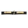 Dog collar Gloria Duna Black Golden (55 x 2.5 cm) by Gloria, Collars - Ref: S6100660, Price: 12,20 €, Discount: %