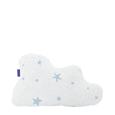 Cushion HappyFriday Basic Blue Stars 60 x 40 cm by HappyFriday, Back & Body Pillows - Ref: D1611233, Price: 11,12 €, Discount: %