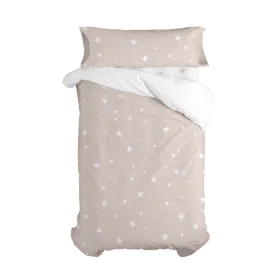 Parure de couette HappyFriday Basic Kids Rose Lit 1 persone 2 Pièces de HappyFriday, Couettes et housses de couette - Réf : D...