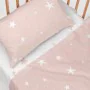 Conjunto de Lençóis HappyFriday Basic Kids Little star Cor de Rosa Berço de Bebé 2 Peças de HappyFriday, Roupa de cama para b...