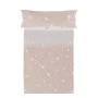 Jeu de draps HappyFriday Basic Kids Little star Rose 2 Pièces de HappyFriday, Draps et taies d'oreiller - Réf : D1611243, Pri...