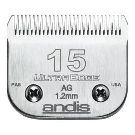 Cuchilla Andis S-15 Acero Cromado (1,2 mm) de Andis, Maquinillas eléctricas y cuchillas - Ref: S6100924, Precio: 35,37 €, Des...