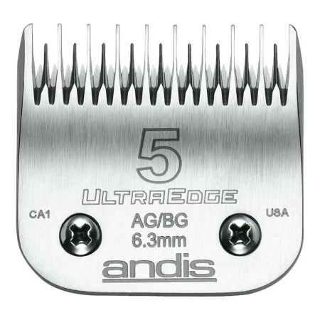 Lames Andis 5 Acier Acier au carbone (6,3 mm) de Andis, Rasoirs et lames électriques - Réf : S6100927, Prix : 41,01 €, Remise...