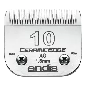 Lames Andis 10 Céramique Chien Acier Acier au carbone (1,5 mm) de Andis, Rasoirs et lames électriques - Réf : S6100935, Prix ...