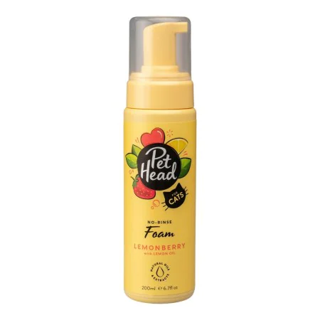 Champô em Seco Pet Head Felin' Good Espuma Gato (200 ml) de Pet Head, Champôs e amaciadores - Ref: S6100991, Preço: 11,75 €, ...