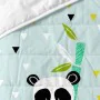 Trapunta HappyFriday Moshi Moshi Azzurro 100 x 130 cm Panda di HappyFriday, Trapunte e copriletti - Rif: D1611255, Prezzo: 36...