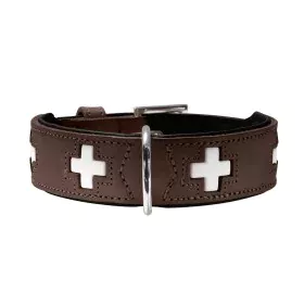 Collar para Perro Hunter Swiss Marrón Negro M 55 cm de Hunter, Collares - Ref: S6101061, Precio: 47,40 €, Descuento: %