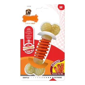 Dog chewing toy Nylabone Extreme Chew Pro Action Bacon Size M Nylon by Nylabone, Biting toys - Ref: S6101207, Price: 10,59 €,...