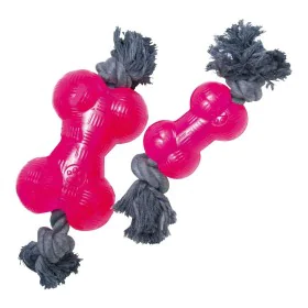 Dog chewing toy Gloria TPR With string Pink Size M (14 cm) by Gloria, Biting toys - Ref: S6101410, Price: 11,87 €, Discount: %