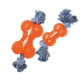 Dog toy Gloria Bone Orange S (9 cm) by Gloria, Biting toys - Ref: S6101416, Price: 6,61 €, Discount: %