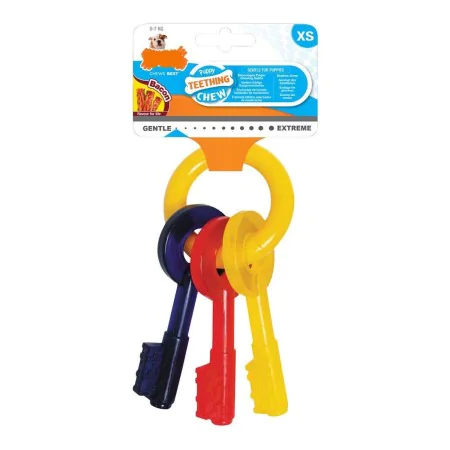 Dog chewing toy Nylabone Keys Bacon Nylon Thermoplastic XS size Puppies by Nylabone, Biting toys - Ref: S6101429, Price: 7,94...