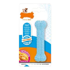 Dog chewing toy Nylabone Blue Chicken Thermoplastic XS size Puppies by Nylabone, Biting toys - Ref: S6101437, Price: 5,92 €, ...