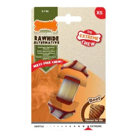 Beißring für Hunde Nylabone Rawhide Knoten XS Rindfleisch von Nylabone, Beißspielzeuge - Ref: S6101449, Preis: 6,28 €, Rabatt: %