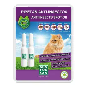 Répulsif d'insectes Menforsan 2 Unités Pipettes Chat de Menforsan, Répulsifs pour insectes - Réf : S6101578, Prix : 7,85 €, R...