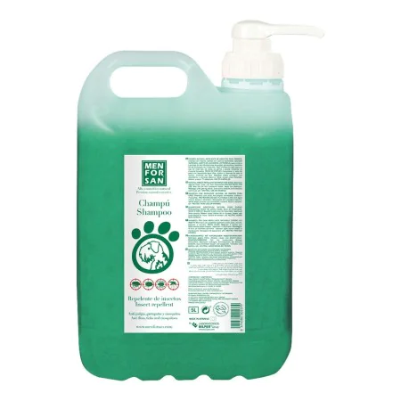 Shampooing Menforsan Chien Répulsif d'insectes Citronnelle 5 L de Menforsan, Shampooings anti-puces - Réf : S6101596, Prix : ...