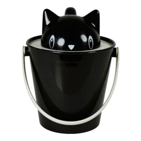 Bucket container United Pets Black Cat by United Pets, Food storage - Ref: S6101703, Price: 28,46 €, Discount: %