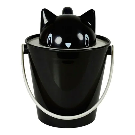 Bucket container United Pets Black Cat by United Pets, Food storage - Ref: S6101703, Price: 29,03 €, Discount: %