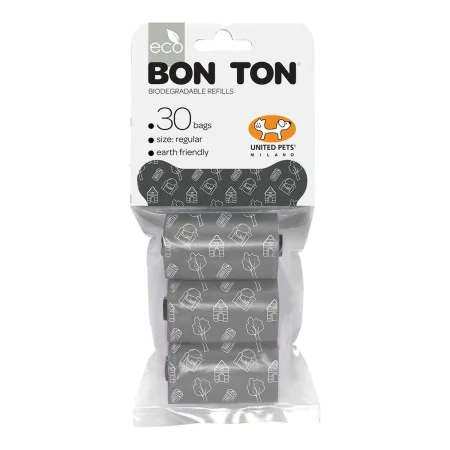 Bolsas higiénicas United Pets Bon Ton Regular Perro Gris (3 x 10 uds) de United Pets, Bolsas y recogedores de excrementos - R...