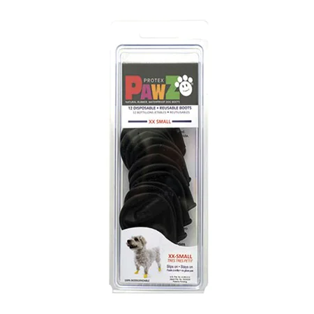 Botas Pawz Perro 12 Unidades Negro Talla XXS de Pawz, Botas y protectores de patas - Ref: S6101857, Precio: 11,23 €, Descuent...