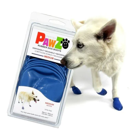 Botas Pawz Cão 12 Unidades Azul Tamanho M de Pawz, Botas e protetores para as patas - Ref: S6101863, Preço: 13,83 €, Desconto: %