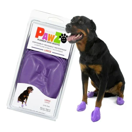 Boots Pawz Dog 12 Units Purple Size L by Pawz, Boots and leg protectors - Ref: S6101864, Price: 14,71 €, Discount: %