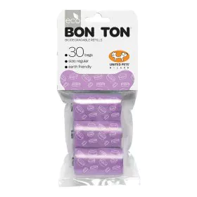 Bolsas higiénicas United Pets Bon Ton Regular Perro Lila (3 x 10 uds) de United Pets, Bolsas y recogedores de excrementos - R...