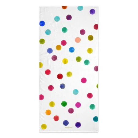 Toalla de baño HappyFriday Confetti Multicolor 70 x 150 cm de HappyFriday, Toallas de baño infantiles - Ref: D1611323, Precio...