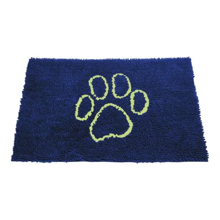 Tapis pour chien Dog Gone Smart Microfibres Bleu foncé (79 x 51 cm) de Dog Gone Smart, Couches et tapis hygiéniques - Réf : S...