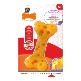 Dog chewing toy Nylabone Dura Chew Cheese Size M Nylon by Nylabone, Biting toys - Ref: S6102228, Price: 9,50 €, Discount: %