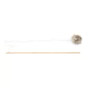 Cat wand Gloria Gaudí Wood Pompom (6 cm) by Gloria, Feather toys - Ref: S6102237, Price: 8,92 €, Discount: %