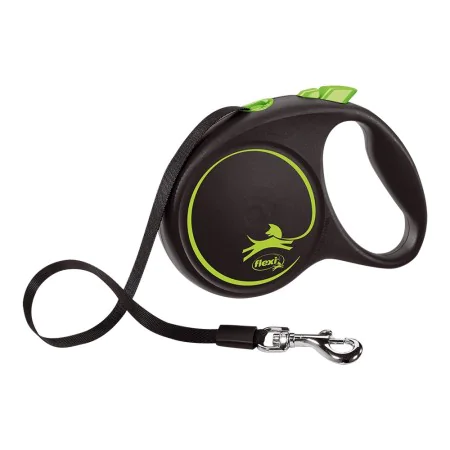 Dog Lead Flexi BLACK DESIGN 5 m Size S Green by Flexi, Leads - Ref: S6102289, Price: 14,70 €, Discount: %