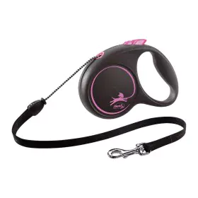 Dog Lead Flexi BLACK DESIGN 5 m Pink Size S by Flexi, Leads - Ref: S6102357, Price: 11,13 €, Discount: %