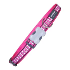 Collar para Perro Red Dingo Hueso Reflectante Fucsia (2,5 x 41-63 cm) de Red Dingo, Collares - Ref: S6102408, Precio: 10,20 €...