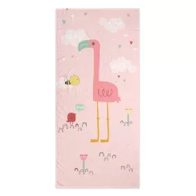 Bath towel HappyFriday Moshi Moshi Hola Multicolour 70 x 150 cm by HappyFriday, Children's Bath Towels - Ref: D1611333, Price...