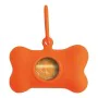 Dispensador de Sacos para Cães United Pets Bon Ton Neon Cão Laranja (8 x 4,2 x 5 cm) de United Pets, Sacos para apanhar excre...