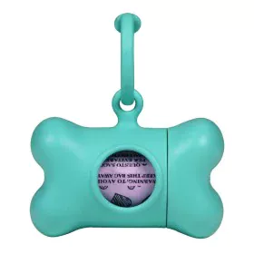 Kotbeutelspender United Pets Bon Ton Nano Classic Hund Aquamarin (6 x 3 x 4 cm) von United Pets, Tüten und Kotaufsammler - Re...