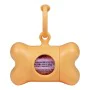 Dispensador de Bolsas para Mascotas United Pets Bon Ton Nano Classic Perro Naranja Plástico reciclado (6 x 3 x 4 cm) de Unite...