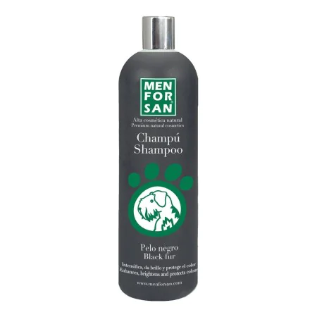 Champô para animais de estimação Menforsan 1 L Cão Cabelo Escuro de Menforsan, Champôs e amaciadores - Ref: S6102608, Preço: ...