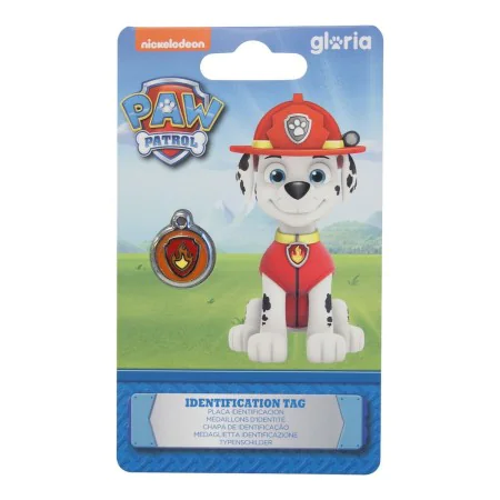 Plaque d'identification pour collier The Paw Patrol Marshall Taille S de The Paw Patrol, Plaques signalétiques - Réf : S61026...