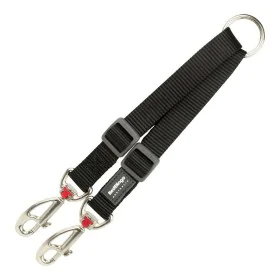 Acople Correa 2 Perros Red Dingo Negro black (2 x 25-34 cm) de Red Dingo, Correas - Ref: S6102970, Precio: 11,50 €, Descuento: %