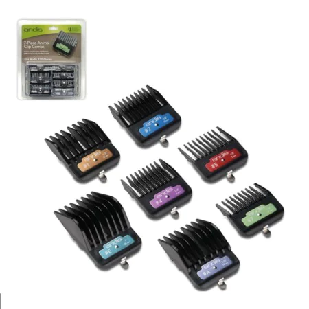 Set of combs/brushes Andis 7 Pieces 51 x 37 x 33 cm by Andis, Combs - Ref: S6103147, Price: 27,02 €, Discount: %