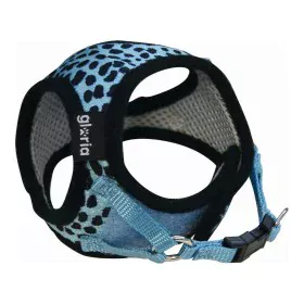 Dog Harness Gloria Leopard M 27-35 cm Blue by Gloria, Harnesses - Ref: S6103221, Price: 13,89 €, Discount: %