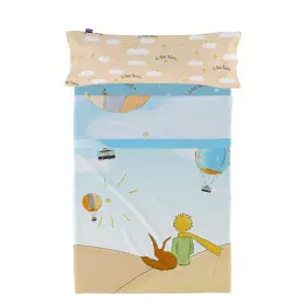 Bedding set HappyFriday Le Petit Prince Montgolfiere Multicolour Single 2 Pieces by HappyFriday, Bed linen for cots - Ref: D1...