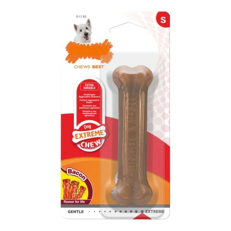 Mordedor para cão Nylabone Dura Chew Bacon Tamanho S Nylon de Nylabone, Brinquedos para morder - Ref: S6103268, Preço: 5,65 €...