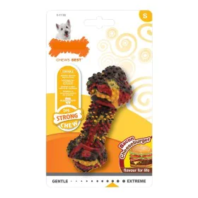 Dog chewing toy Nylabone Strong Chew Bacon Cheese Hamburger Rubber Size S by Nylabone, Biting toys - Ref: S6103282, Price: 10...