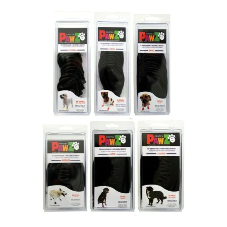 Boots Pawz Dog 12 Units Black Size S by Pawz, Boots and leg protectors - Ref: S6103354, Price: 12,48 €, Discount: %