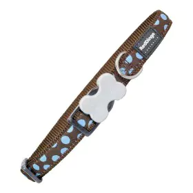 Dog collar Red Dingo Blue Brown Spots (1,5 x 24-36 cm) by Red Dingo, Collars - Ref: S6103414, Price: 5,88 €, Discount: %