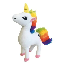 Dog toy Gloria Alydar Unicorn Rainbow White by Gloria, Furry toys - Ref: S6103443, Price: 6,62 €, Discount: %