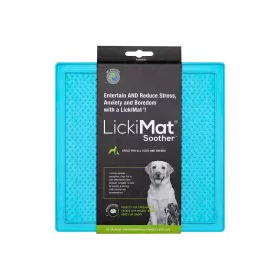 Mangeoire pour chiens Lickimat Turquoise TPR de Lickimat, Assiettes - Réf : S6103960, Prix : 7,02 €, Remise : %