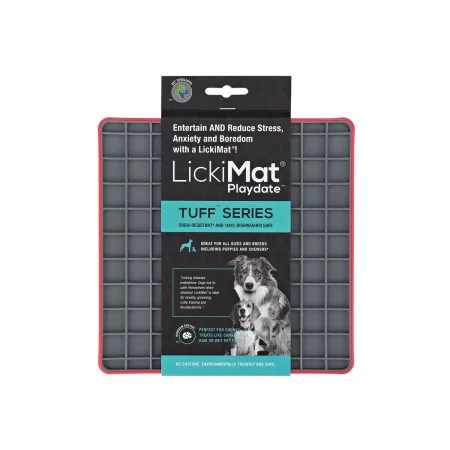 Comedero para Perro Lickimat Polipropileno TPR Rojo de Lickimat, Platos - Ref: S6103963, Precio: 10,97 €, Descuento: %